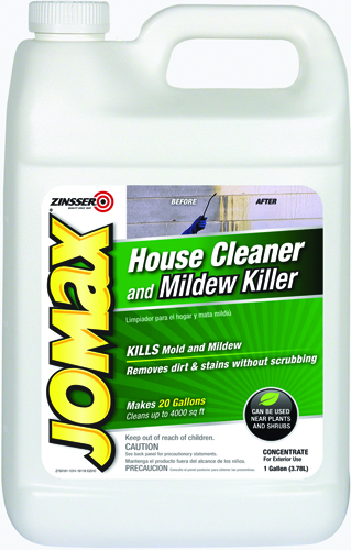 ZINSSER JOMAX 60101 House Cleaner and Mildew Killer, 1 gal Bottle