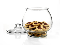 ANCHOR HOCKING COOKIE JAR GLASS