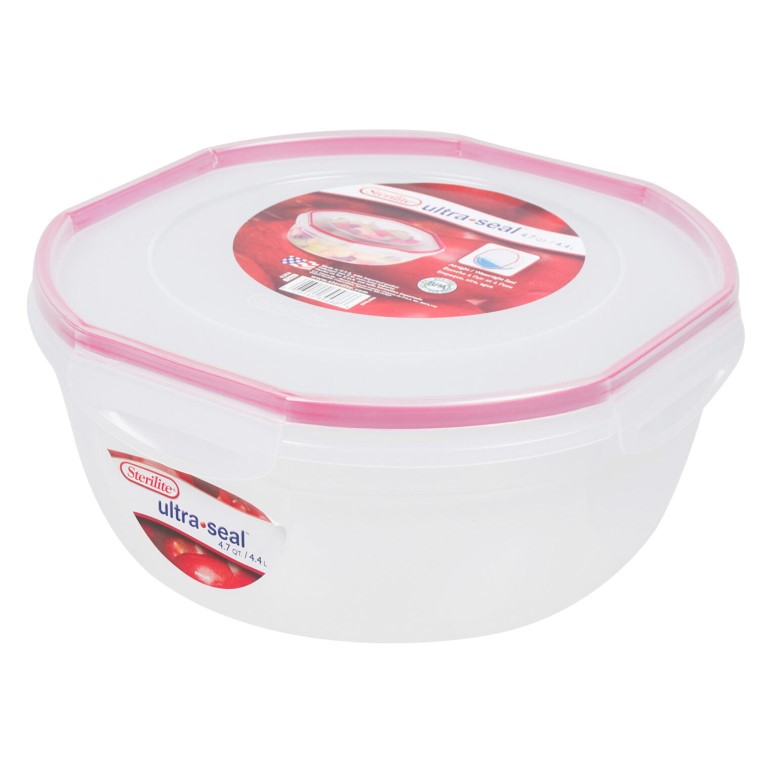 FOOD STORAGE BOWL CLEAR 4.7QT