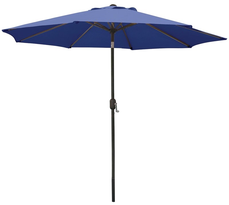 Seasonal Trends Market Crank Umbrella, 55.1 In L X 5-1/21 In W X 5-1/21 In