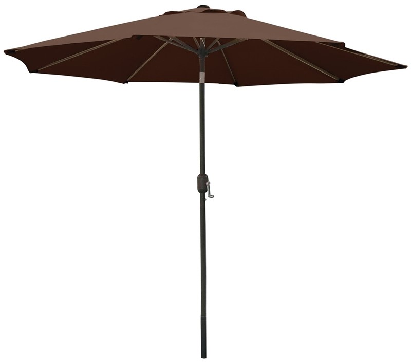 Seasonal Trends Market Crank Umbrella, 55.1 In L X 5-1/21 In W X 5-1/21 In