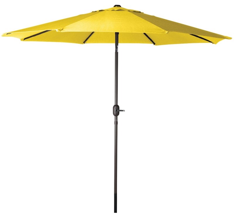 Seasonal Trends Market Crank Umbrella, 55.1 In L X 5-1/21 In W X 5-1/21 In