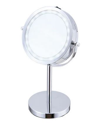 ELLE DBLE VANITY MIRROR W/LIGHT