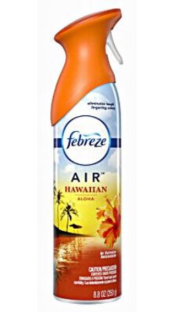 FEBREZE AIR HAWAIIAN ALOHA 8.8Z