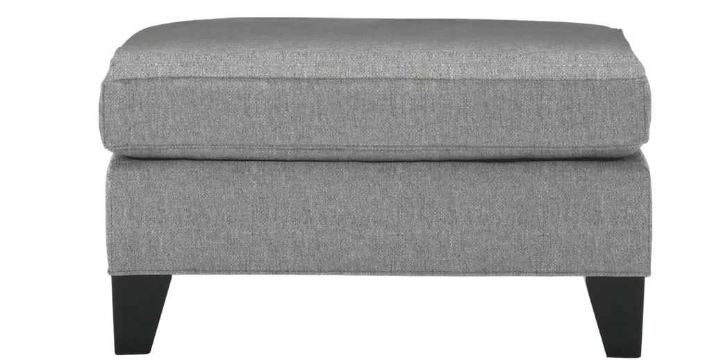 CC HOME MADISON OTTOMAN GRAY