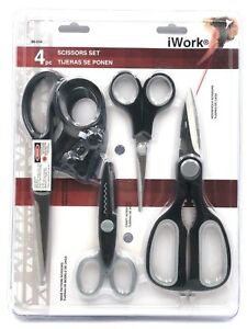 iWORK 88-234 Scissor Set, Stainless Steel Blade