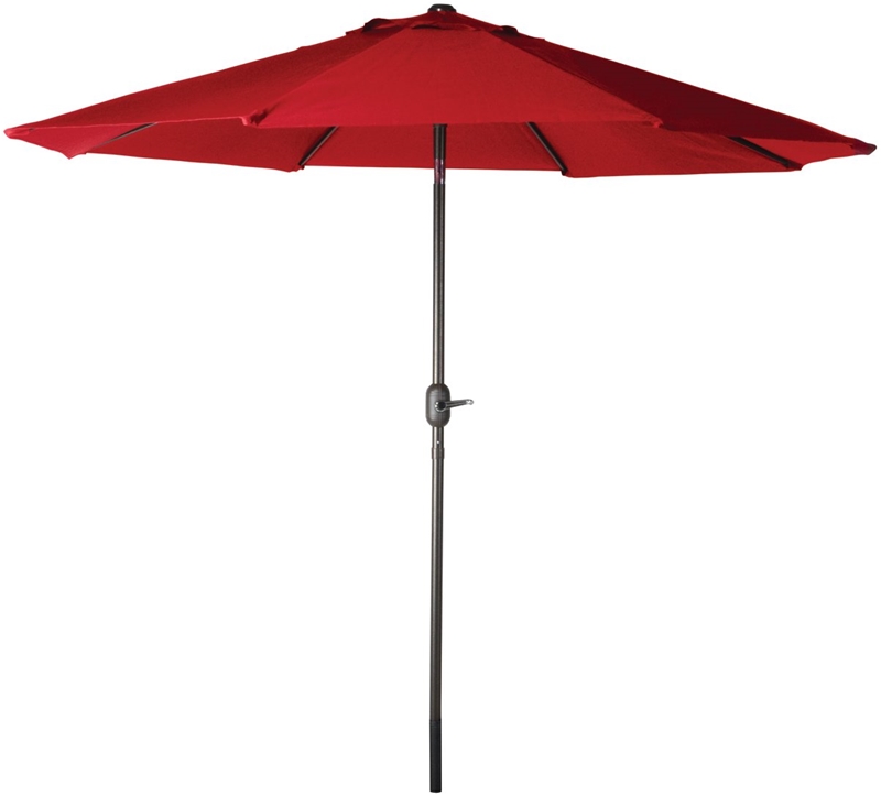 Seasonal Trends Market Crank Umbrella, 55.1 In L X 5-1/21 In W X 5-1/21 In