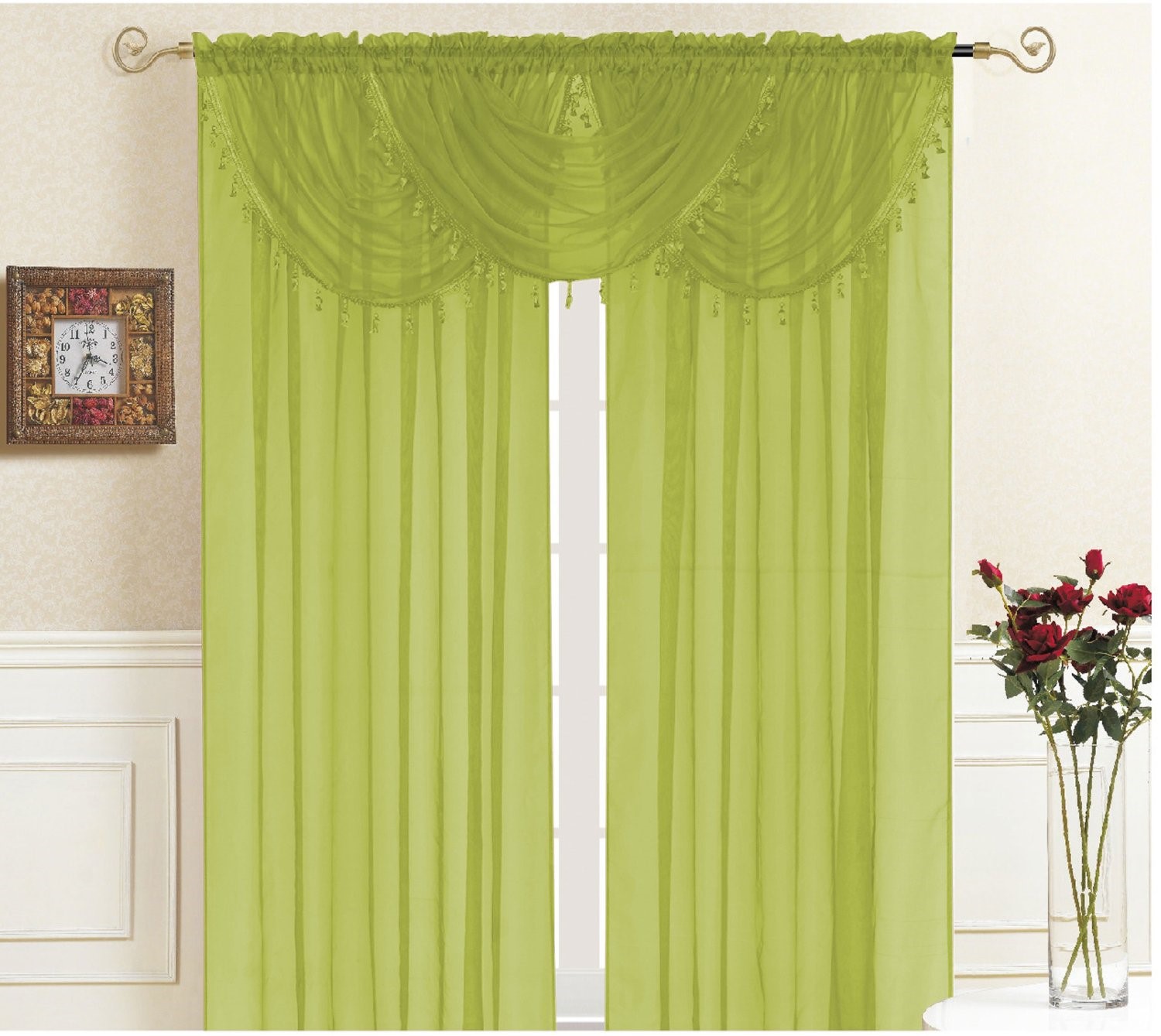 LISA PR VALANCE LIME