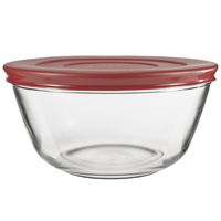 AH 4QT MIXING BOWL W/CHERRY LID