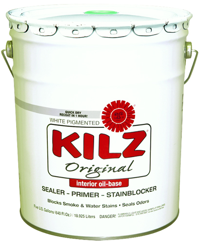 Kilz 10000 Primer, White, 5 gal Can