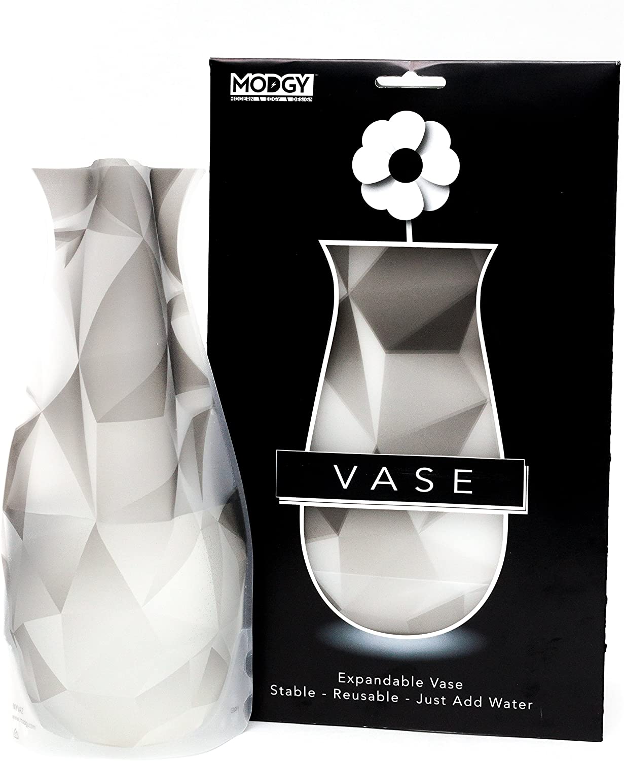 MODGY Collapsible and Expandable Glacey Myvaz Vase 