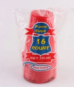 SUMMER CUPS PLASTIC 16PK 16OZ