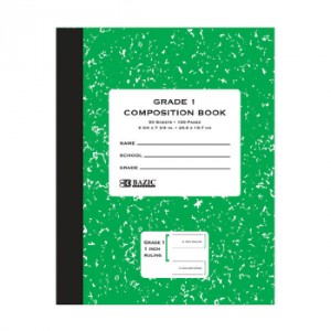 GRADE 1 PRIMARY COMPOSITION BOOK