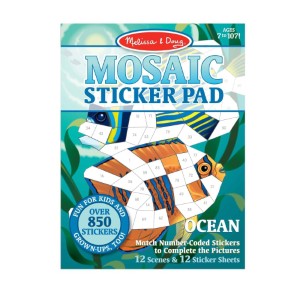 MOSAIC STICKER PAD OCEAN