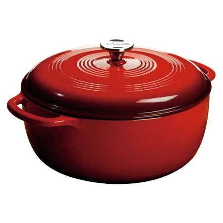 DUTCH OVEN ENAMEL RED 7.5QT