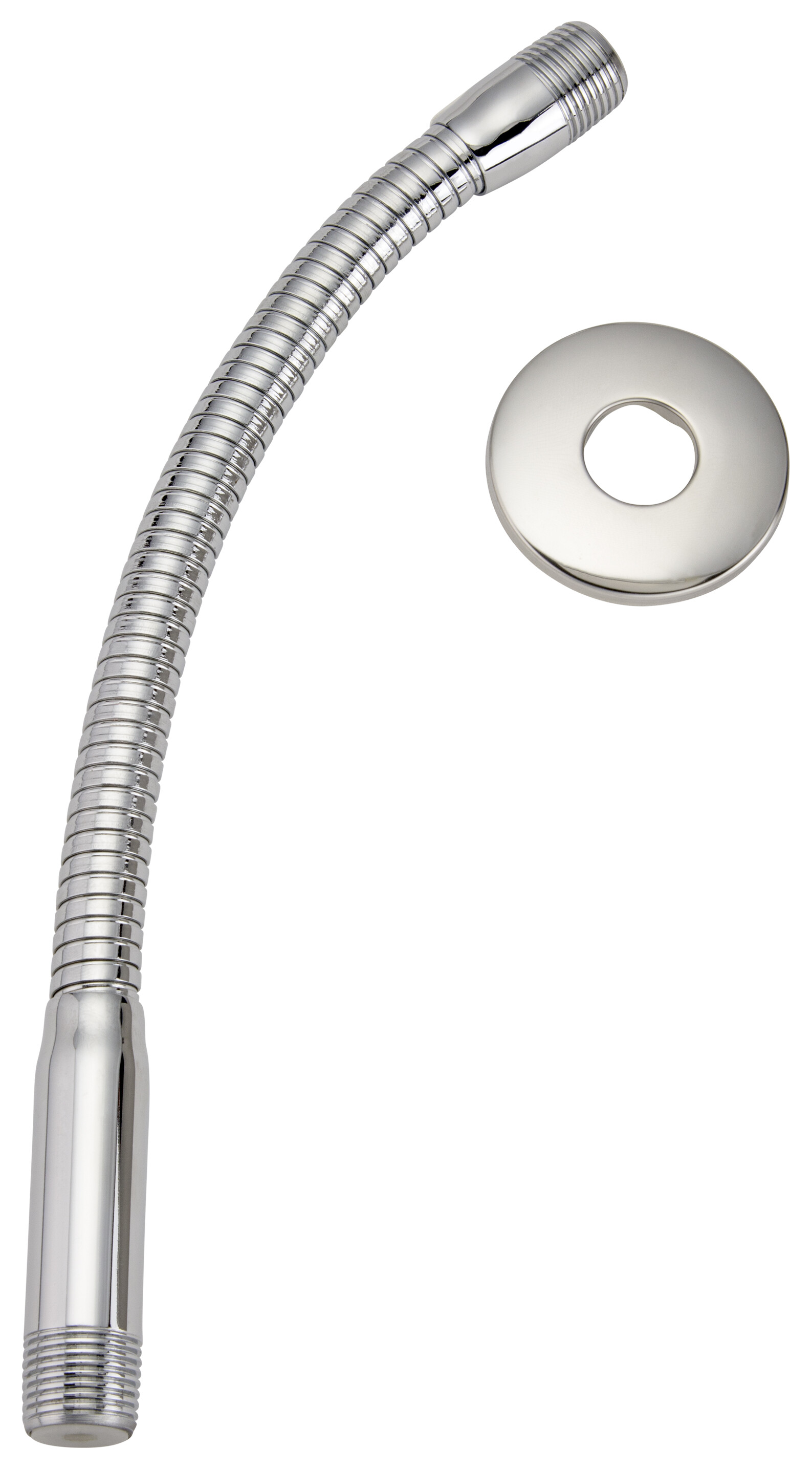 SHOWER ARM FLEXIBLE CHROME