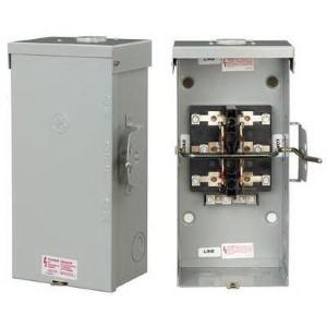 GE SWITCH 100A 2P 120/240V NONFU