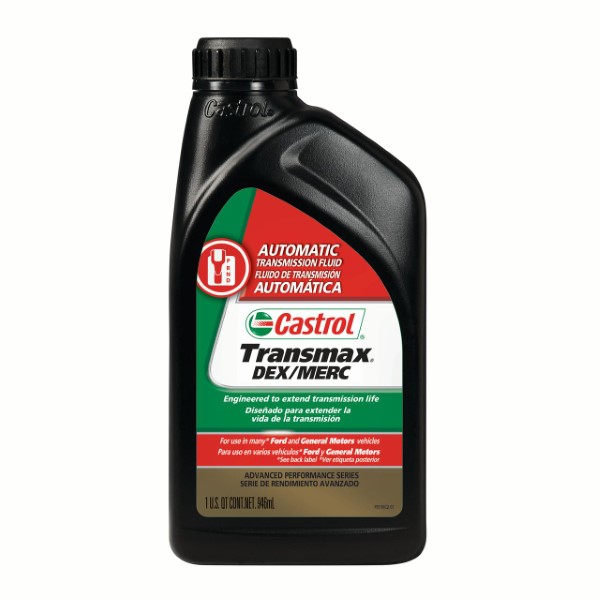 Castrol Transmax DEX/MERC Automatic Transmission Fluid, 1 Quart