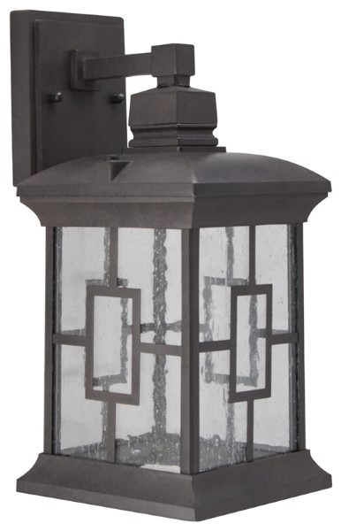 LANTERN WALL LD OTD RSTC BRN