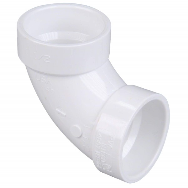 ELBOW 90 PVC DWV 8"" 48078