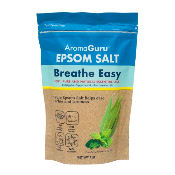 EPSOM SALT BREATHE EASY 16OZ