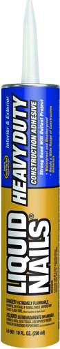 Liquid Nails LN-901 Heavy-Duty Construction Adhesive, 10 oz Cartridge