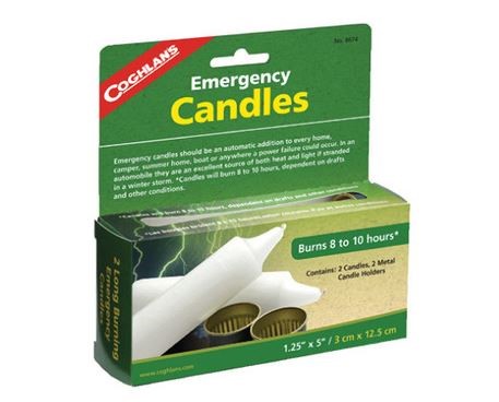 EMER CANDLE 2PK 1-1/2X5