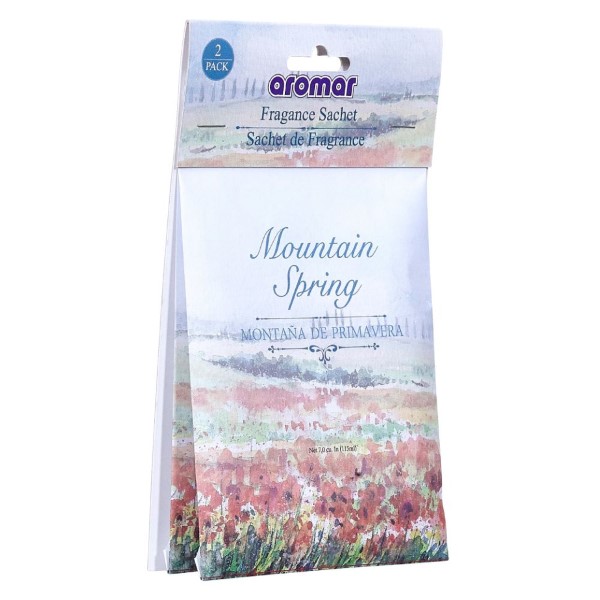 FRAGRAN SACHET MOUNTAIN SPRI 2PK