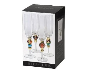 SPLENDOR FLUTE SET/4 8OZ