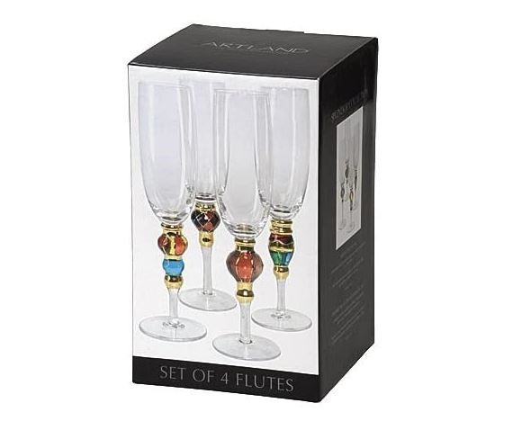 SPLENDOR FLUTE SET/4 8OZ