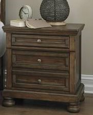 FLYNNTER NIGHTSTAND BROWN