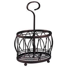 LEAF SILVERWARE CADDY BRONZE
