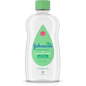 JOHNSON BABY OIL ALOE&VIT E 14OZ