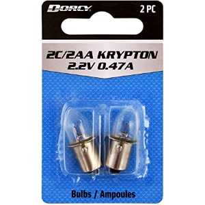 DORCY 2C/2AA KRYPTON BULB 2PK