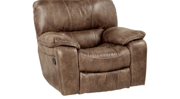 Alpen Ridge Microfiber Glider Manual Reclining Recliner