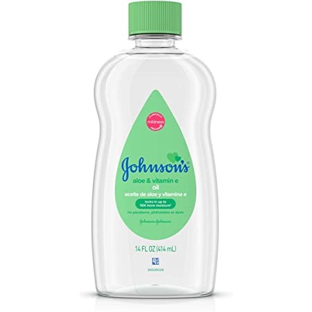 JOHNSON BABY OIL ALOE&VIT E 14OZ