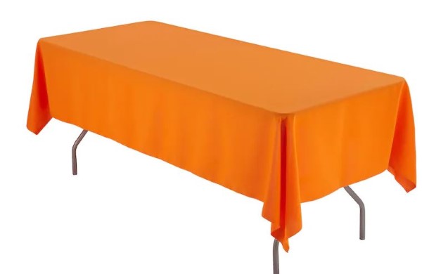 60X102 MATILDA ORANGE TABLECLOTH