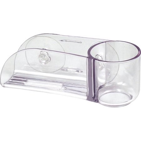 ROYO SPONGE&BRUSH HOLDER CLEAR