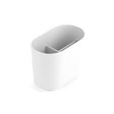 STEP TOOTHBRUSH HOLDER WHITE