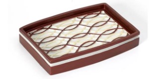 HARMONY SOAP DISH CHOCOLATE