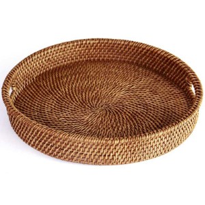 BASKET ROUND W/HANDLE 13.5"