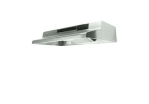 Air King Range Hood, 180 Cfm, 2 Fan, 30 in W, 12 in D, 6 in H, Steel