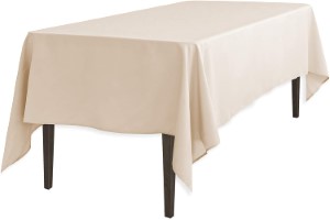 60X102 MATILDA BEIGE TABLECLOTH