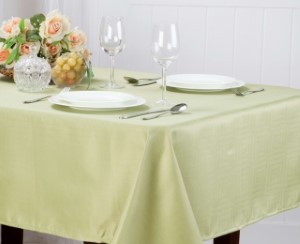 60X102 MATILDA SAGE TABLECLOTH