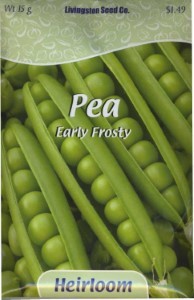 LIVINGSTON SEED PLUS PACK PEA LI