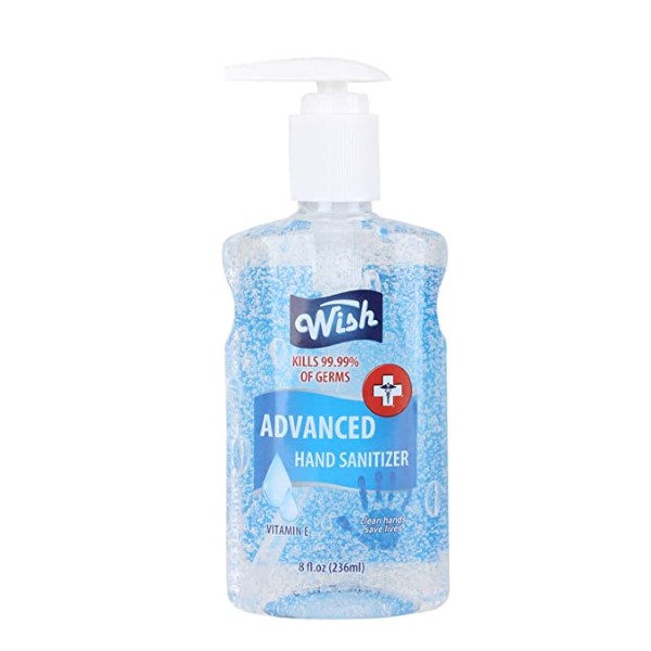 WISH HAND SANITIZE LAVANDER 8oz