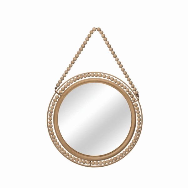 METAL BEADEC HANGING MIRROR