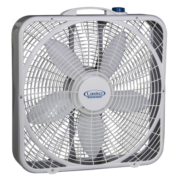 LASKO BOX FAN W/SHIELD 20"