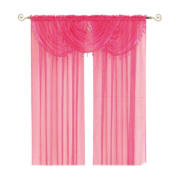 LISA RP VALANCE HOT PINK