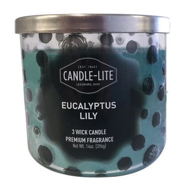 CANDLE EUCALYPTUS LILY 14Z